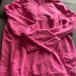 Girls size large Avia pink, long sleeve hoodie